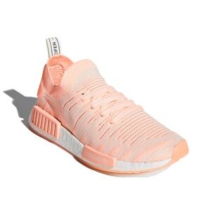 Adidas women’s NMD_R1 STLT Primeknit 'Clear Orange' AQ11 size 7